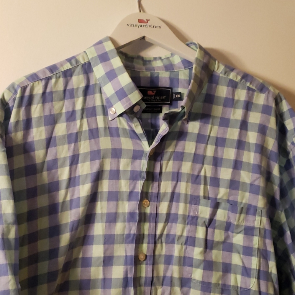 Men's vineyard vines short sleeve button down